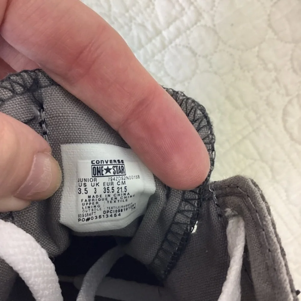 Converse junior canvas